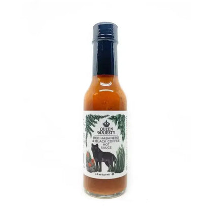 Queen Majesty Red Habanero & Black Coffee Hot Sauce - Main Image