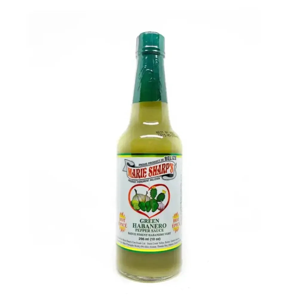 10 oz Marie Sharp's Green Habanero Hot Sauce - Main Image