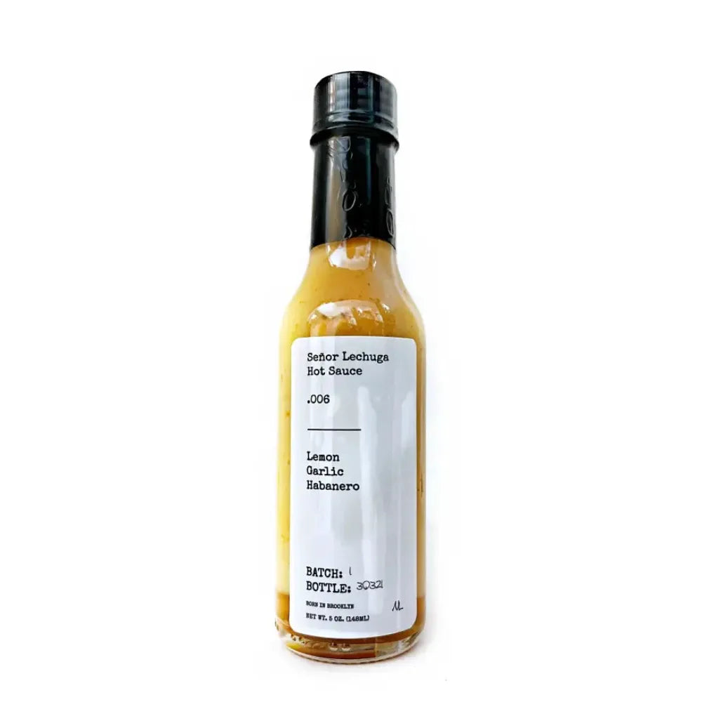 Senor Lechuga .006 Lemon Garlic Hot Sauce - Main Image