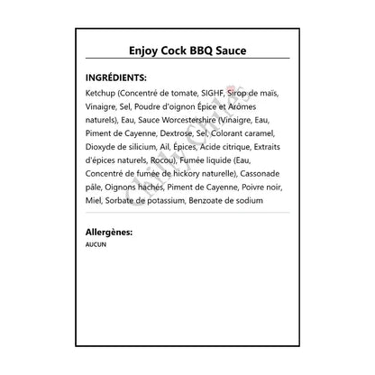 Enjoy Cock BBQ Sauce - BBQ Sauce