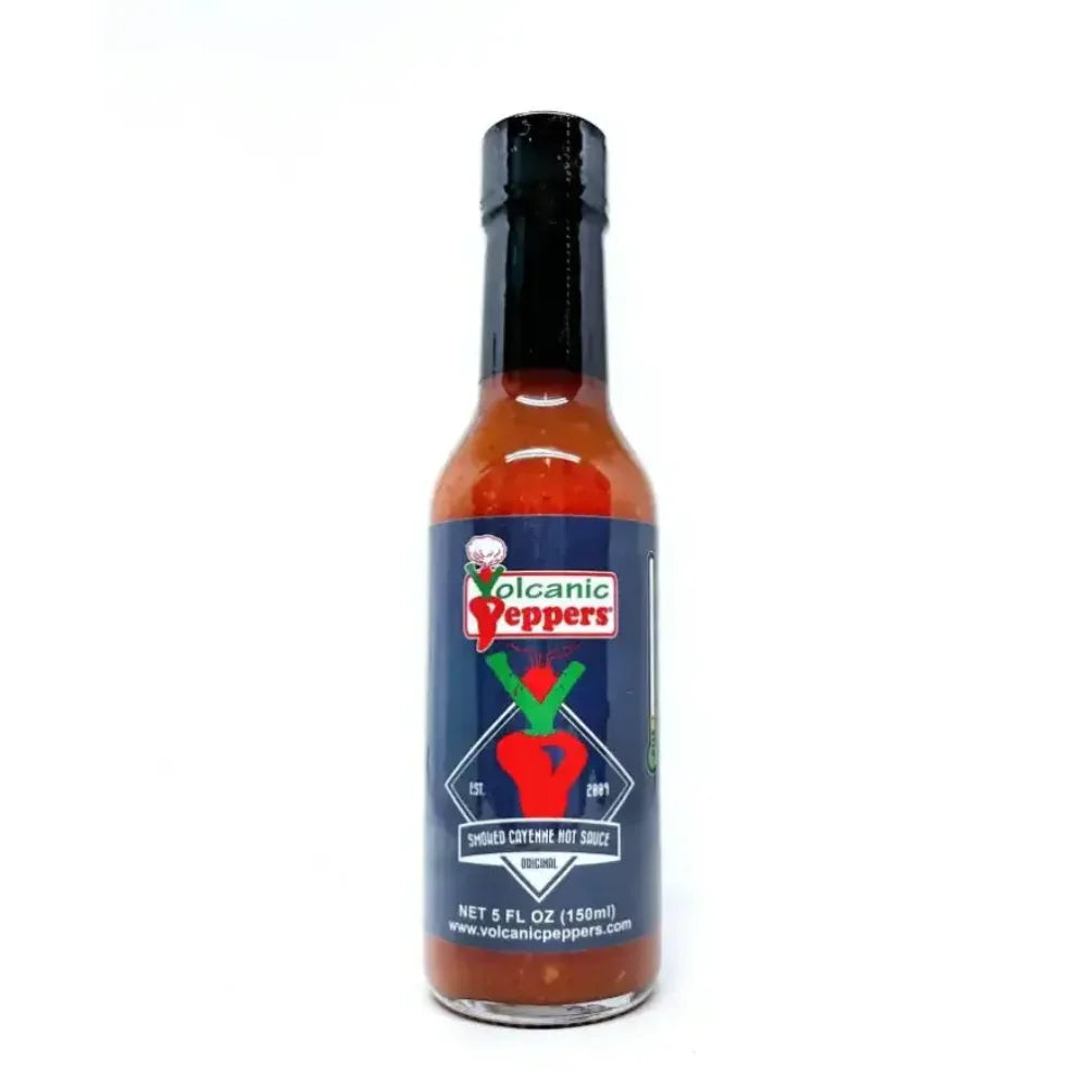 Volcanic Peppers Smoked Cayenne Hot Sauce - Main Image