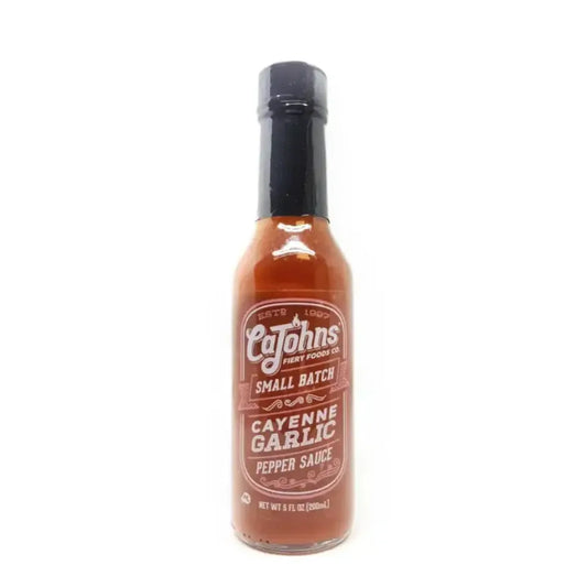 CaJohns Cayenne Garlic Small Batch Hot Sauce - Main Image