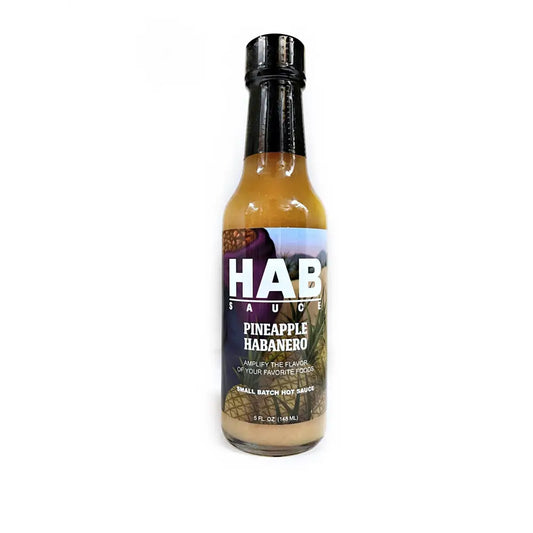 HAB Pineapple Habanero Hot Sauce - Hot Sauce