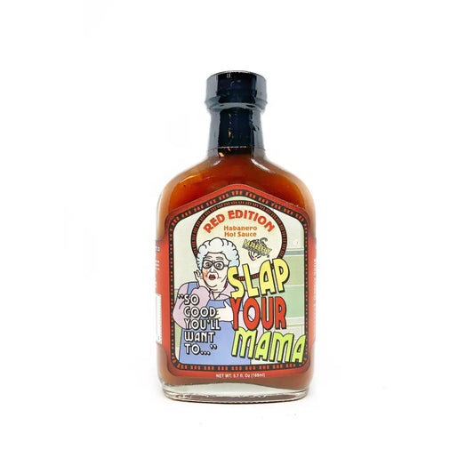 Habby Habanero’s Slap Your Mama Red Edition Habanero Hot Sauce - Hot Sauce