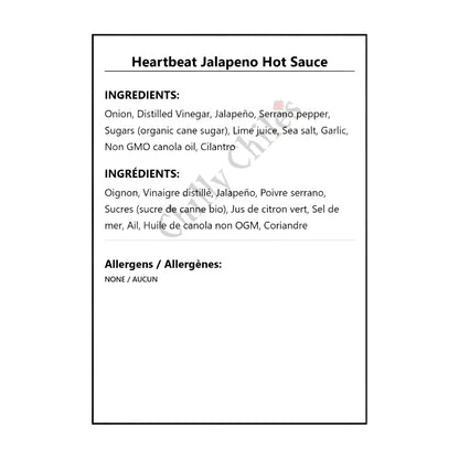 Heartbeat Jalapeno Hot Sauce - Hot Sauce