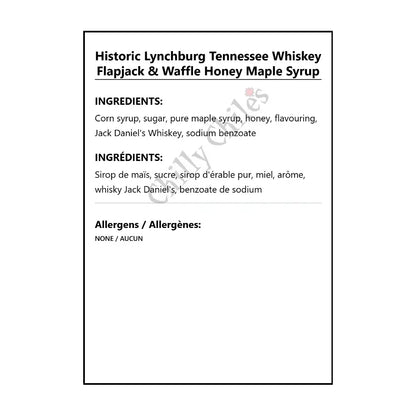 Historic Lynchburg Tennessee Flapjack & Waffle Honey Maple Syrup - Other