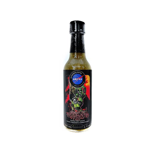 Intergalactic Sauces Closed On Sundays Hot Sauce - Hot Sauce