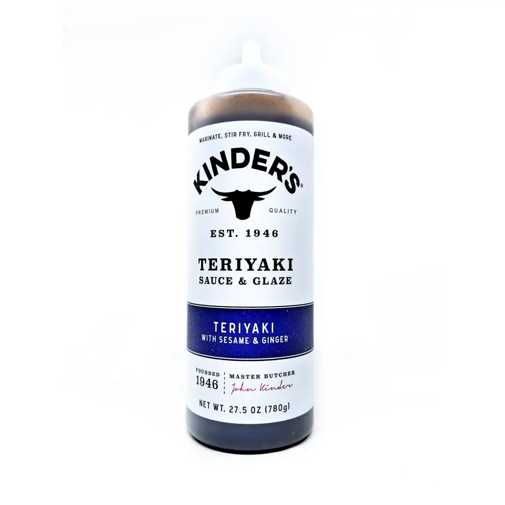 Kinder’s Teriyaki BBQ Sauce 608ml - BBQ Sauce