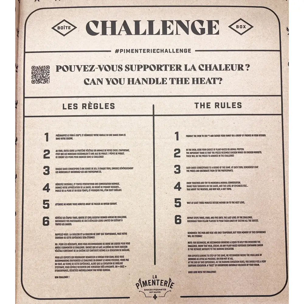 La Pimenterie Challenge 10pk Hot Sauce - Gift Set