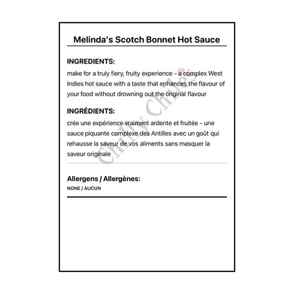 Melinda’s Bonnet Hot Sauce - Hot Sauce