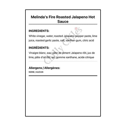 Melinda’s Fire Roasted Jalapeno Hot Sauce - Hot Sauce