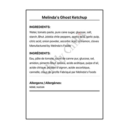 Melinda’s Ghost Ketchup - Condiments