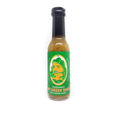 Shaquanda’s Mx Green Sass Hot Sauce - Hot Sauce