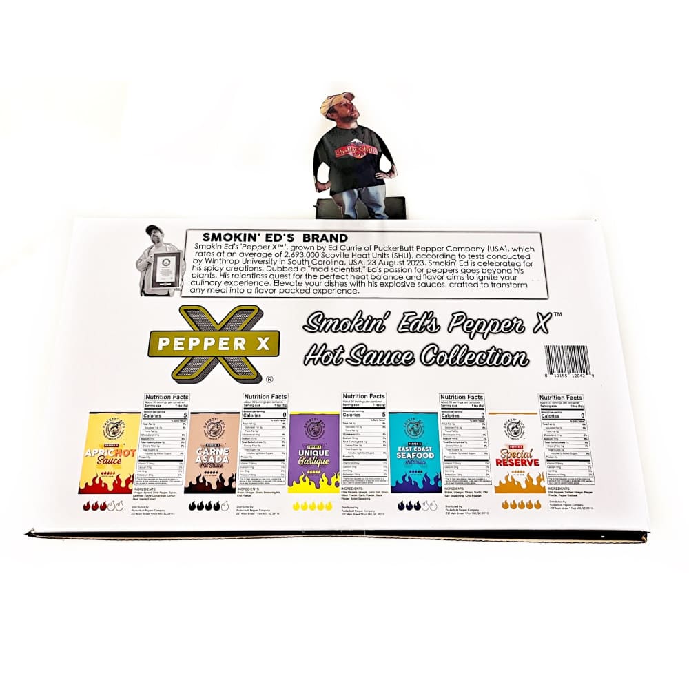 Smokin’ Ed’s Pepper X 5pk - Gift Set