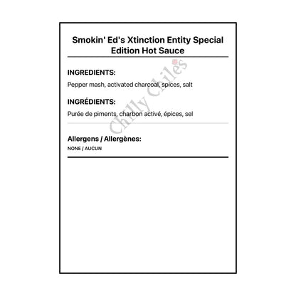 Smokin’ Ed’s Xtinction Entity Special Edition Hot Sauce - Hot Sauce