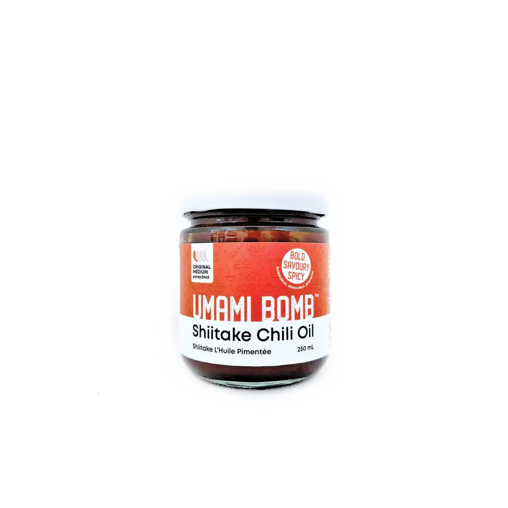 Umami Bomb Medium Shiitake Chili Oil - Condiments