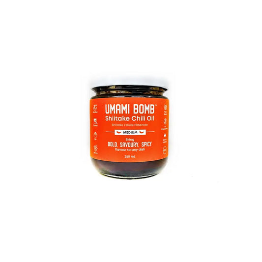 Umami Bomb Medium Shiitake Chili Oil - Condiments