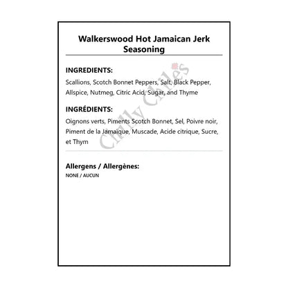 Walkerswood Hot Jamaican Jerk Seasoning - Jerk