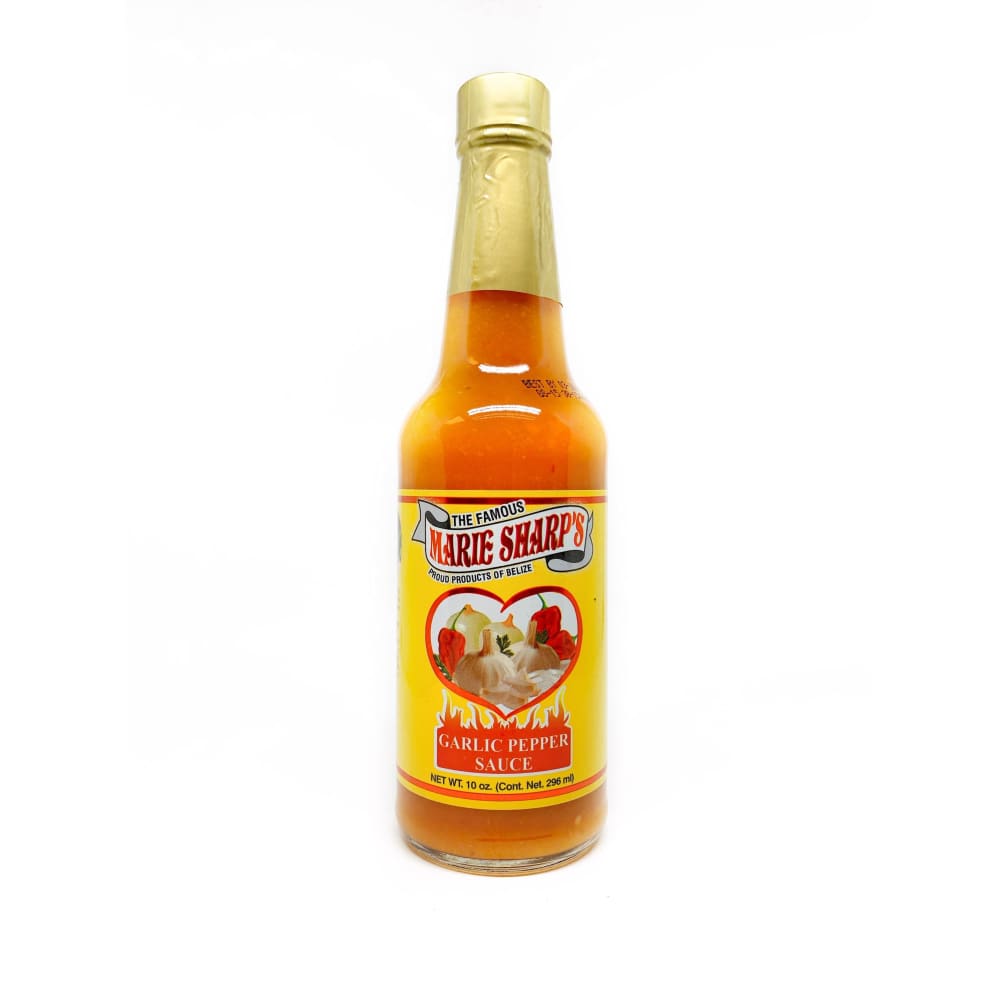 10 oz Marie Sharp’s Garlic Pepper Sauce - Hot