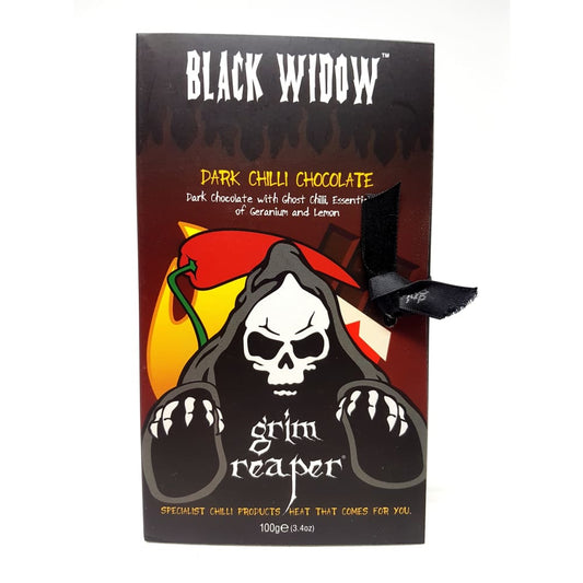 Black Widow Ghost Pepper Dark Chocolate - Snacks