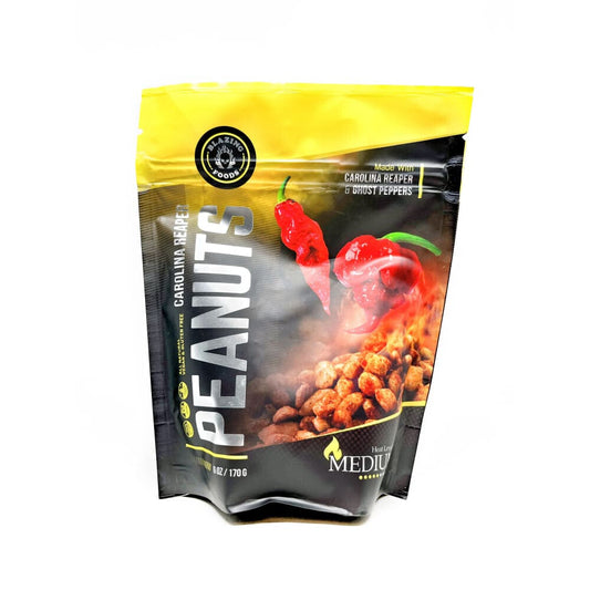 Blazing Foods Medium Carolina Reaper Peanuts - Snacks