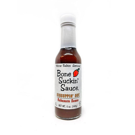 Bone Suckin’ Hiccuppin’ Hot Sauce