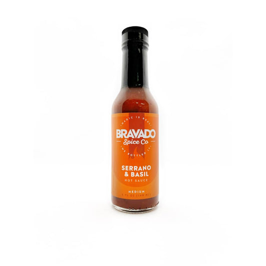 Bravado Serrano & Basil Hot Sauce