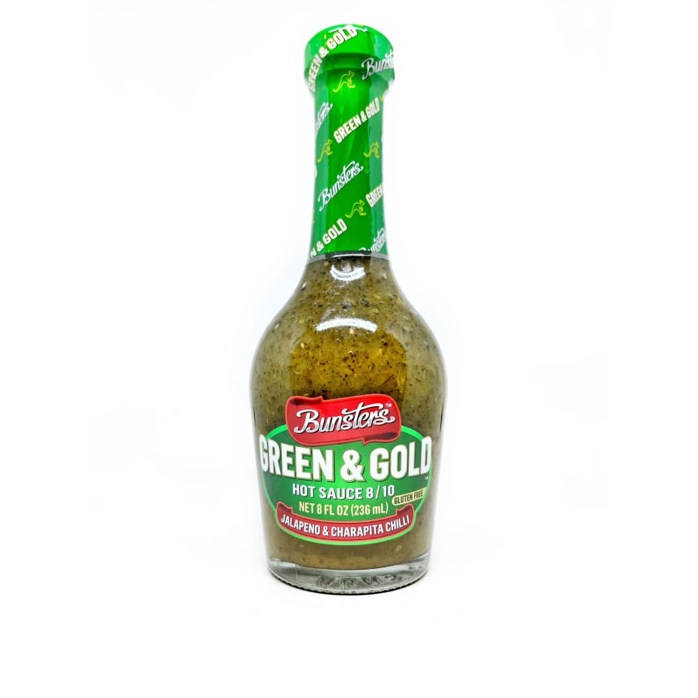 Bunsters Green & Gold Hot Sauce