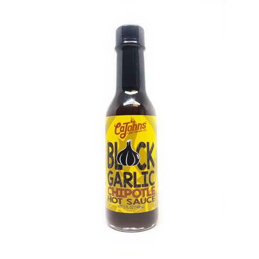 CaJohns Black Garlic Chipotle Hot Sauce