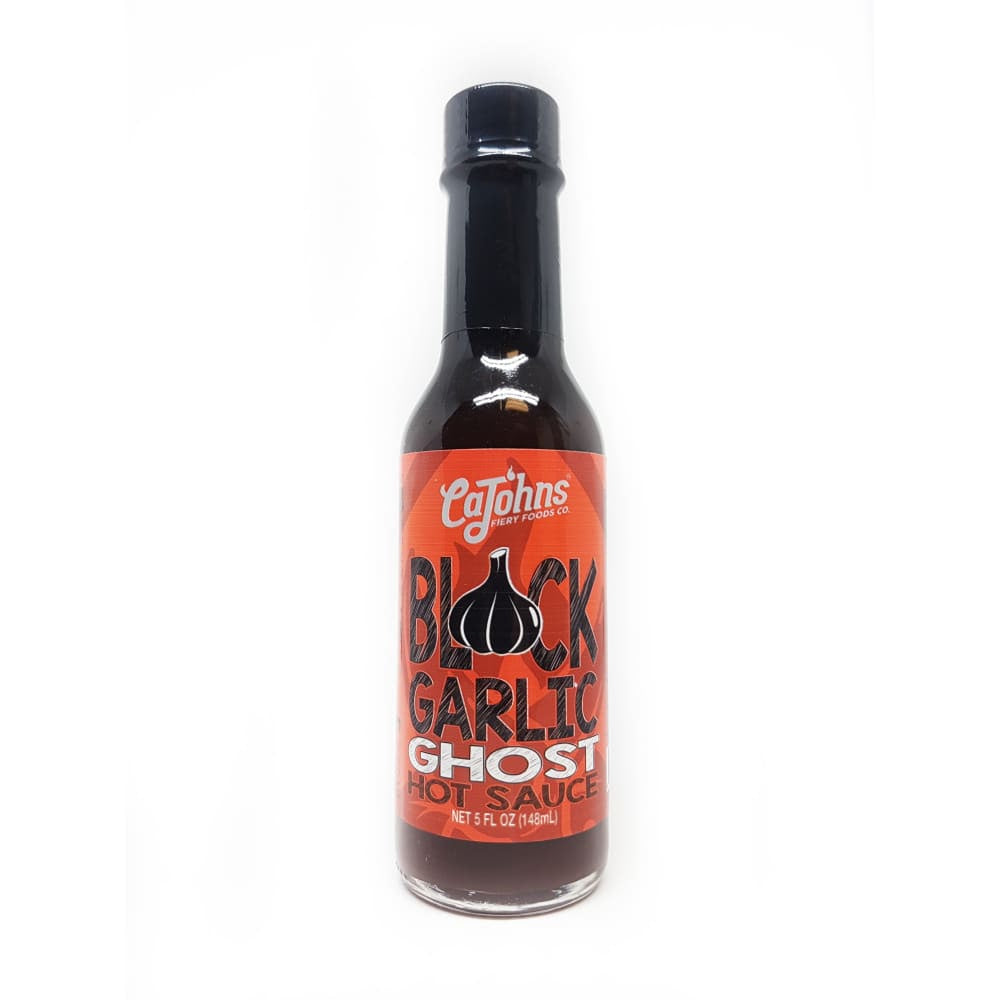 CaJohns Black Garlic Ghost Hot Sauce