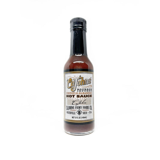 CaJohns Bourbon Infused Chipotle Hot Sauce