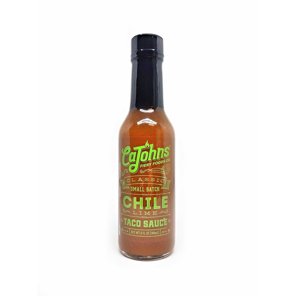 CaJohns Classic Chile Lime Taco Hot Sauce