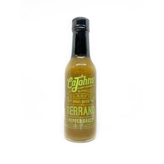 CaJohns Classic Serrano Hot Sauce