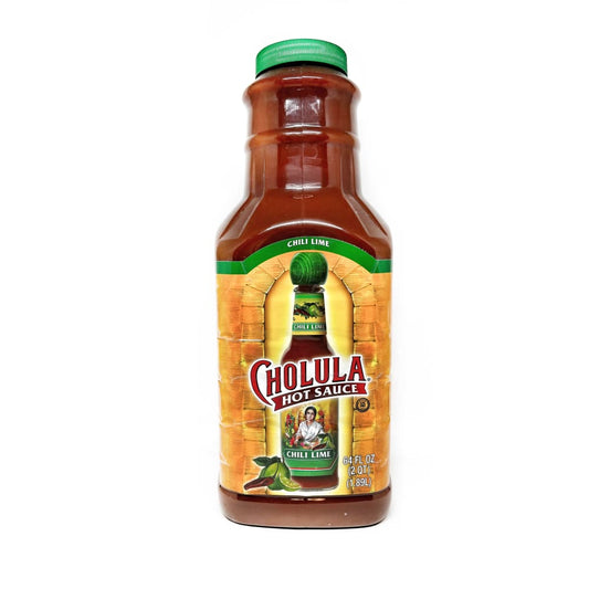 Cholula Chili Lime Hot Sauce Half Gallon