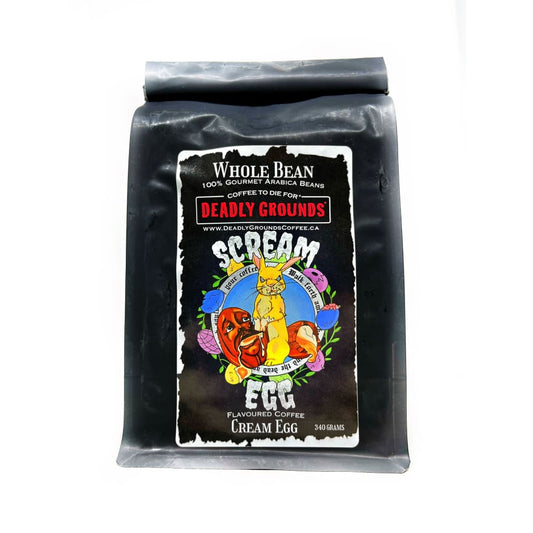 Deadly Grounds Chocolate Scream Egg Coffee Whole Bean - Other