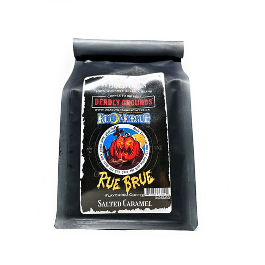 Deadly Grounds Rue Brue Salted Caramel Coffee Whole Bean - Other