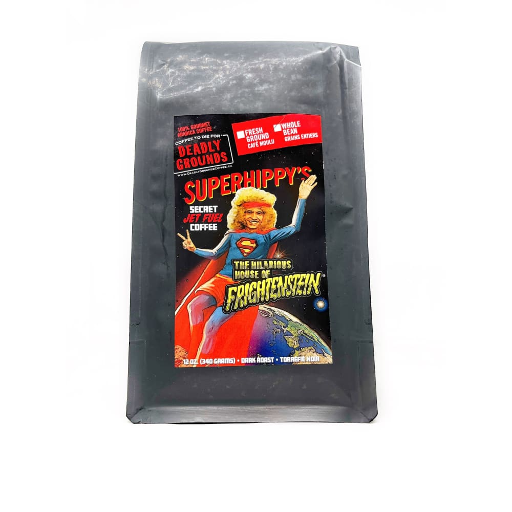 Deadly Grounds Super Hippy’s Secret Jet Fuel Whole Bean - Other