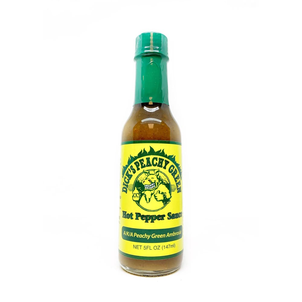 Dirty Dick’s Peachy Green Hot Sauce