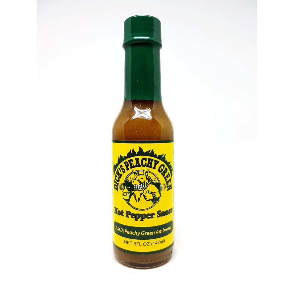 Dirty Dick’s Peachy Green Hot Sauce