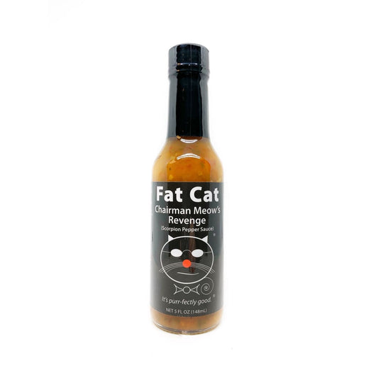 Fat Cat Chairman Meow’s Revenge Scorpion Pepper Hot Sauce