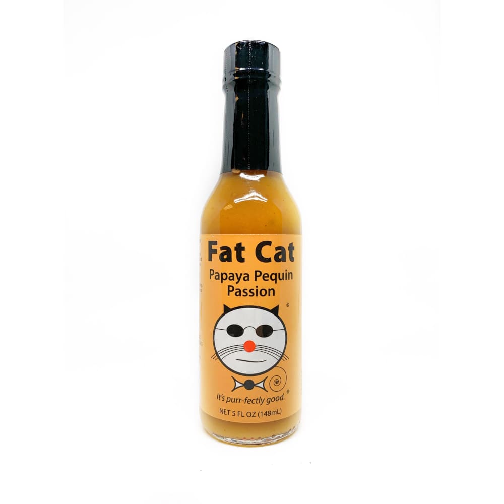 Fat Cat Papaya Pequin Passion Hot Sauce