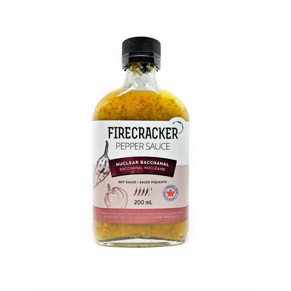 Firecracker Nuclear Bacchanal Hot Sauce