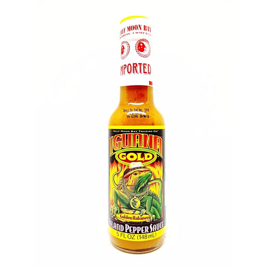 Iguana Gold Island Pepper Hot Sauce