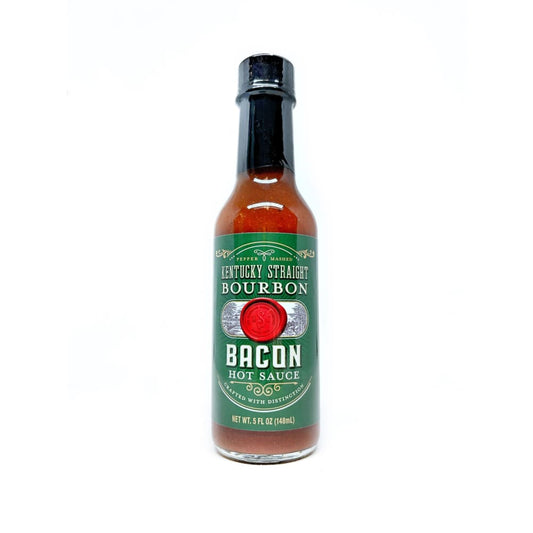 Kentucky Straight Bourbon Bacon Jalapeno Hot Sauce