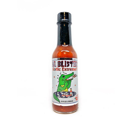 Mr. Blister’s Garlic Extreme Hot Sauce
