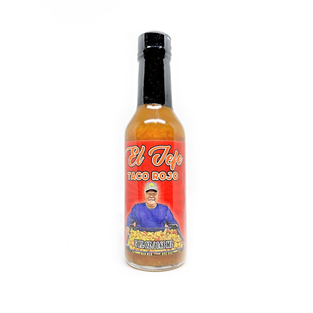 Puckerbutt El Jefe Taco Rojo Hot Sauce