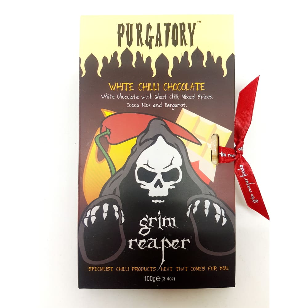 Purgatory Ghost Pepper White Chocolate - Snacks