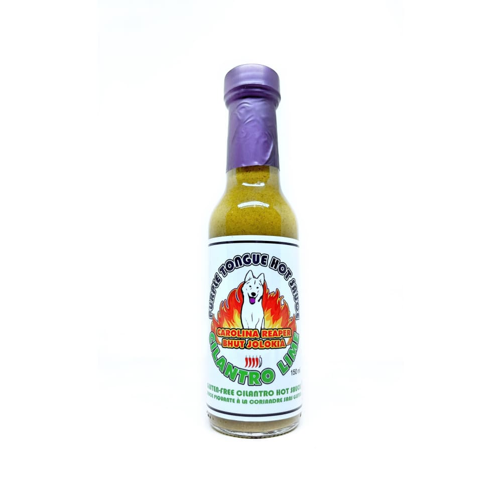 Purple Tongue Cilantro Lime Hot Sauce