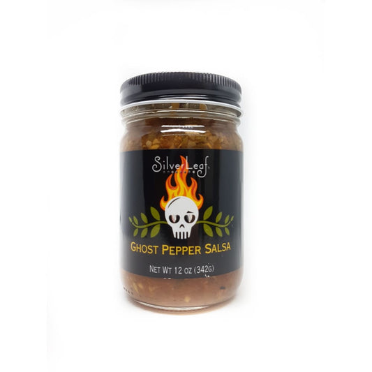 Silver Leaf Ghost Pepper Salsa