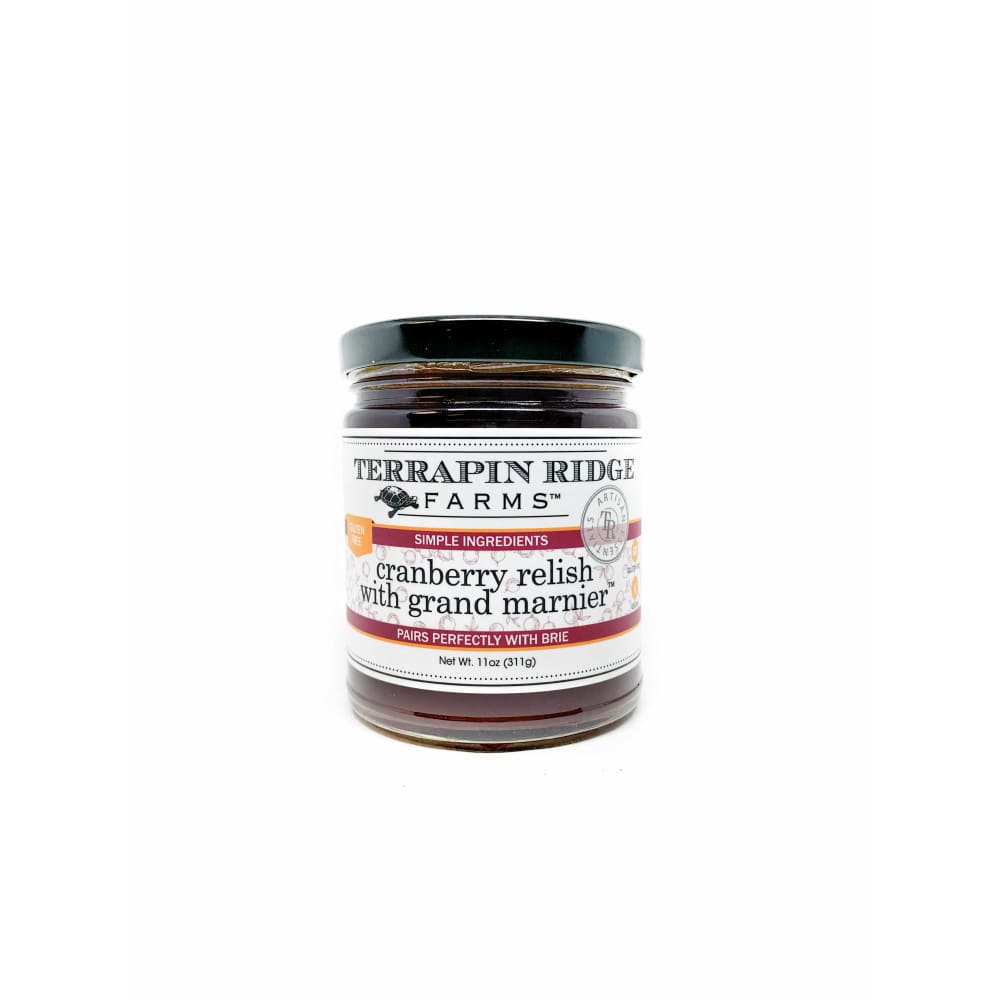 Terrapin Ridge Farms Cranberry Relish with Grand Marnier - Condiments